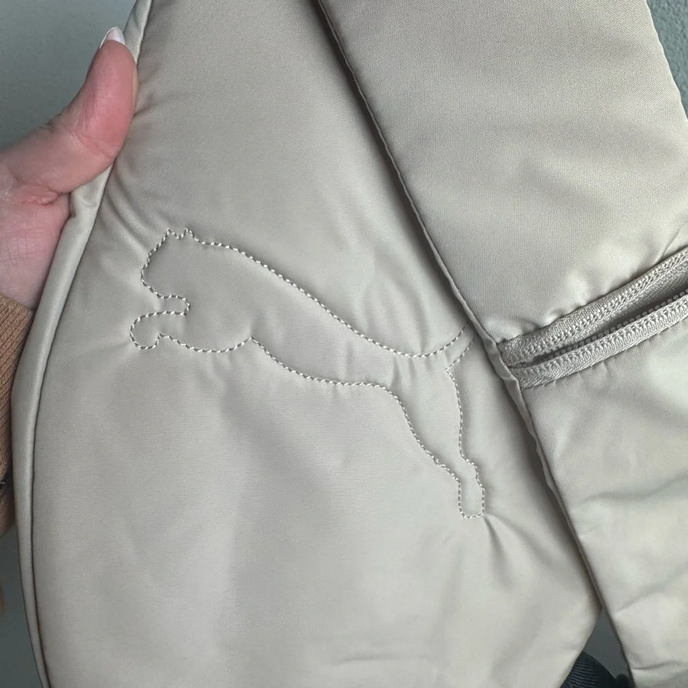 Puma myriad Beige Sling Backpack for Men or women crossbody bag belt bag‎